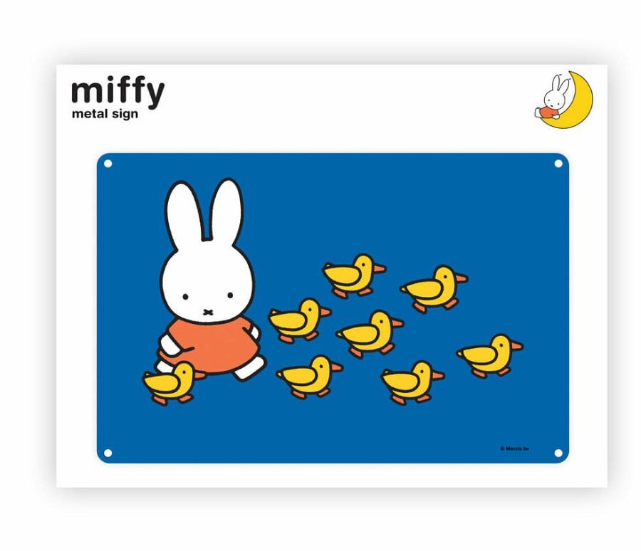 Art & Stationery MIFFY  | Miffy Ducks Metal Sign