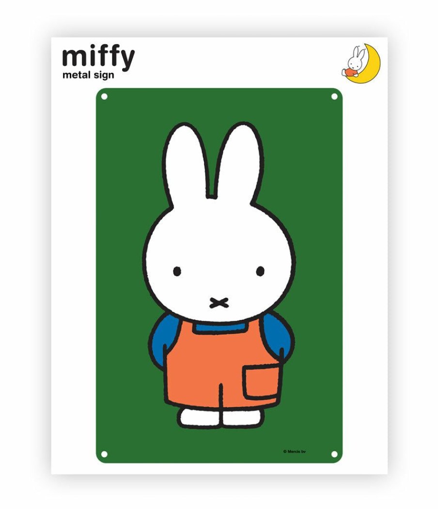 Art & Stationery MIFFY  | Miffy Overalls Metal Sign